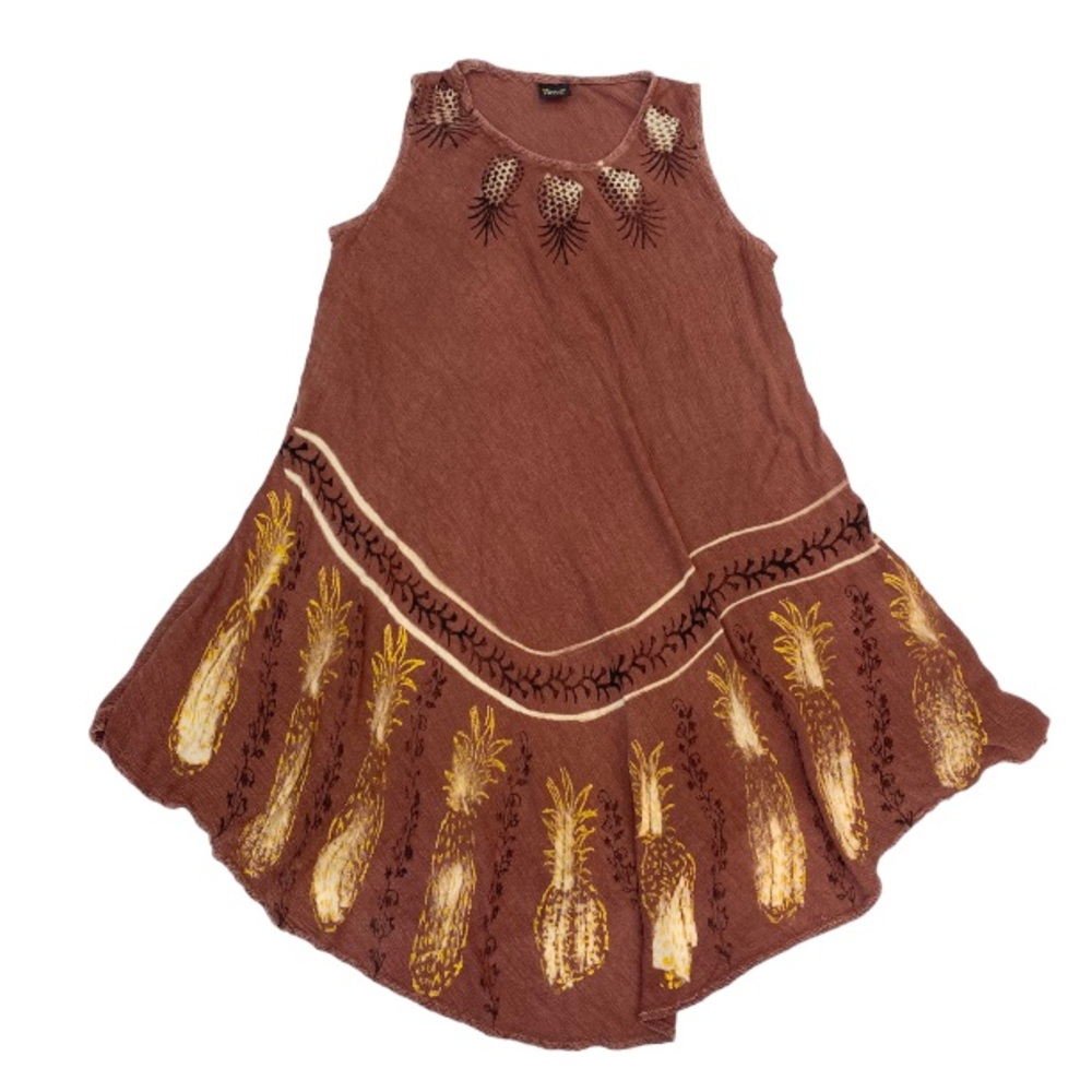 Devine Pineapple Boho Beach Dress